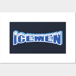 Icemen Hockey Logo Posters and Art